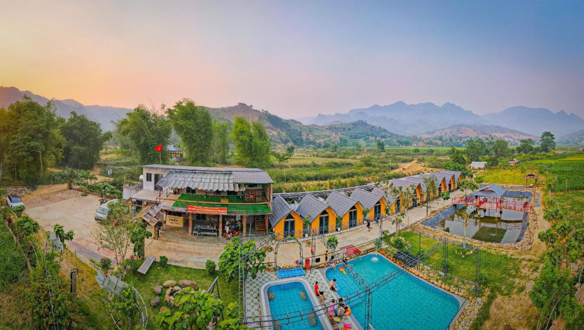 Homestay Suoi Khoang Minh Hang Yen Bai ภายนอก รูปภาพ