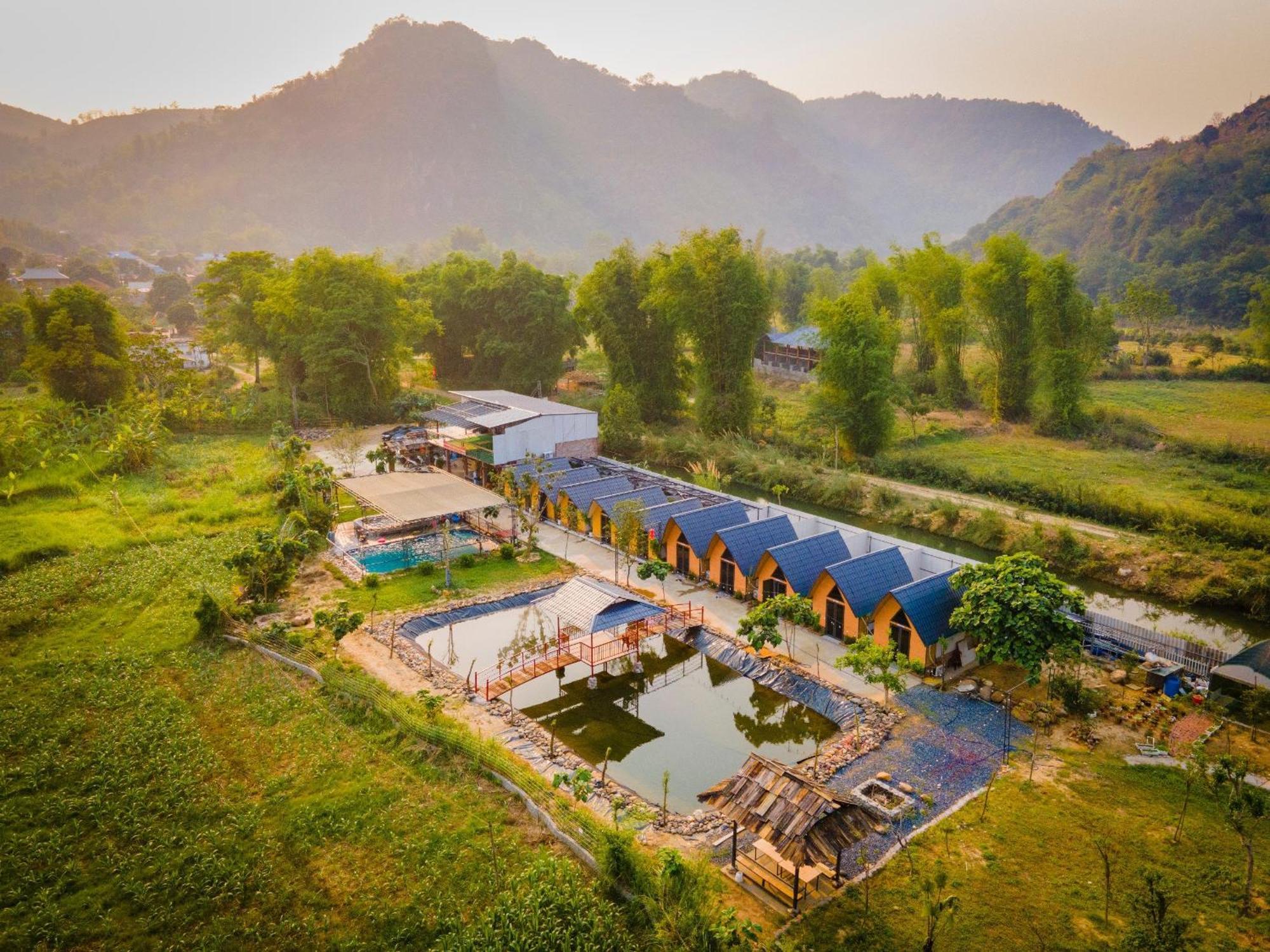 Homestay Suoi Khoang Minh Hang Yen Bai ภายนอก รูปภาพ