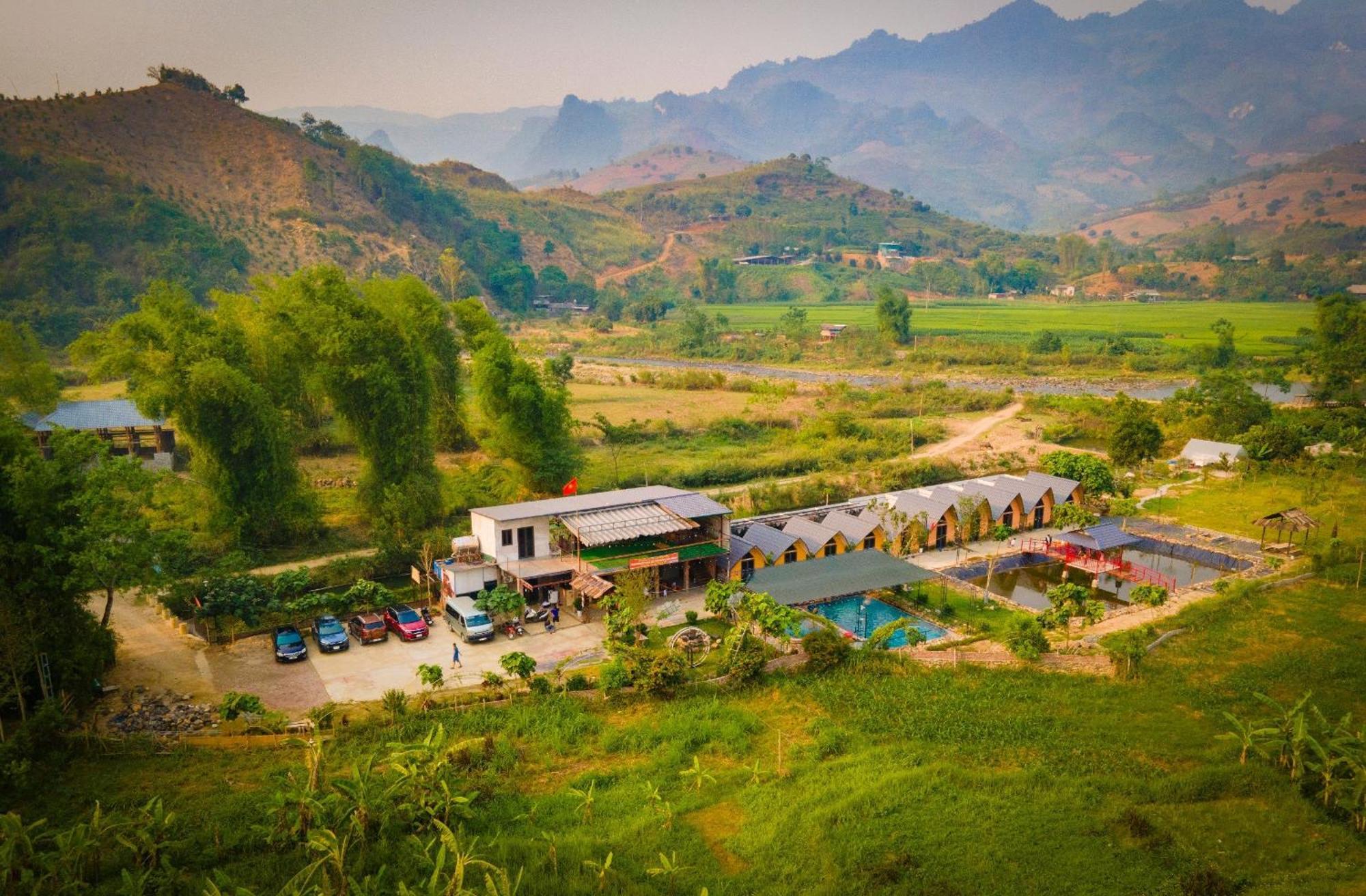Homestay Suoi Khoang Minh Hang Yen Bai ภายนอก รูปภาพ