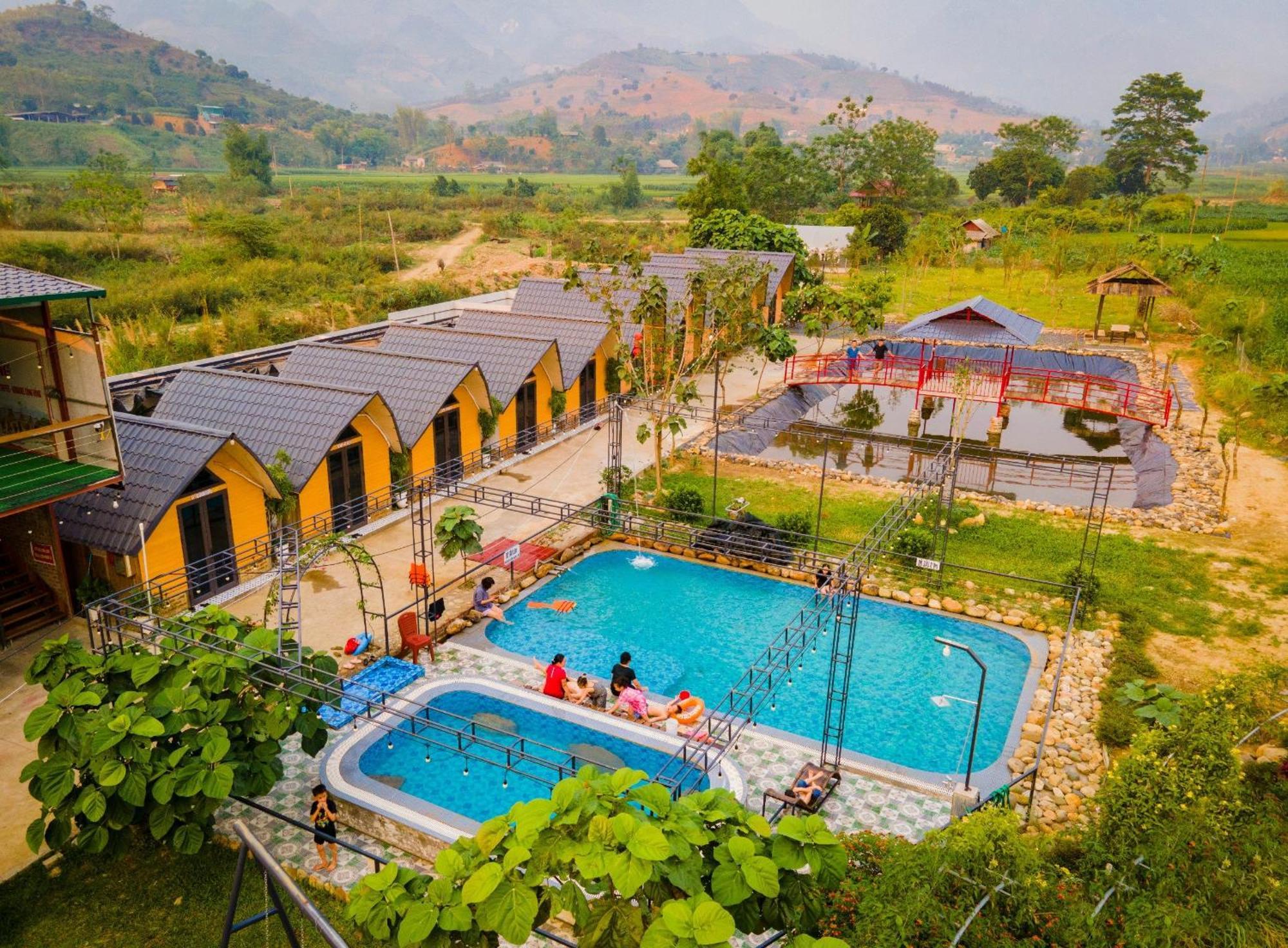 Homestay Suoi Khoang Minh Hang Yen Bai ภายนอก รูปภาพ